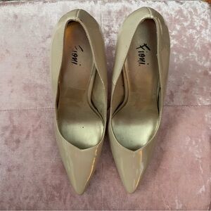 👗Fioni Nude Patent Pumps, size 9